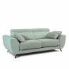 Sofa de 3 Plazas Cerdenya tapizado en tela Aura Sky TopMueble