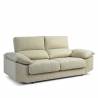 Sofá de 2 Plazas Athenea tapizado en tela Aura Arena TopMueble