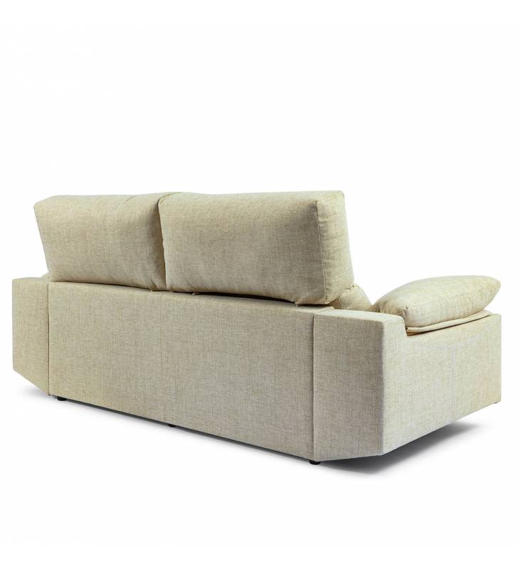 Sofá de 2 Plazas Athenea tapizado en tela Aura Arena TopMueble 5