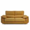 Sofa de 3 Plazas Alaska tapizado en tela Aura Mostaza TopMueble 2