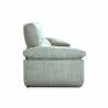 Sofa de 3 Plazas Alaska tapizado en tela Aura Sky  TopMueble 4