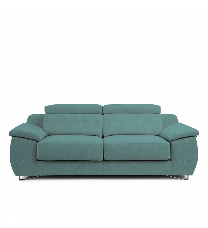 Sofá de 2 Plazas Castellón tapizado en tela Bronx Agave TopMueble 2