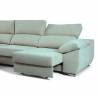 Sofá Chaise Longue Kabul Izquierda tela Aura Sky TopMueble 3