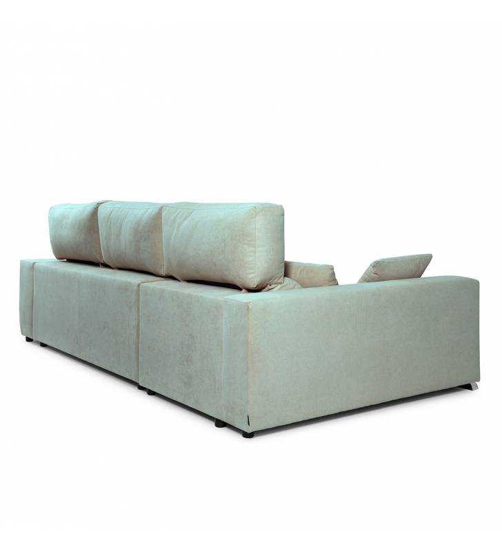 Sofá Chaise Longue Kabul Izquierda tela Aura Sky TopMueble 5