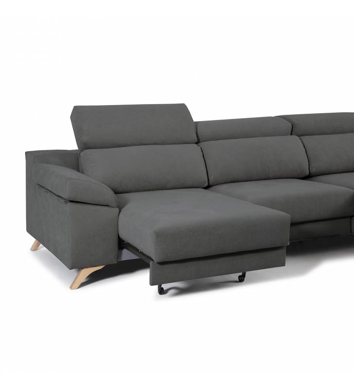 Sofá Chaise Longue Michigan Bronx Sofás baratos Topmueble