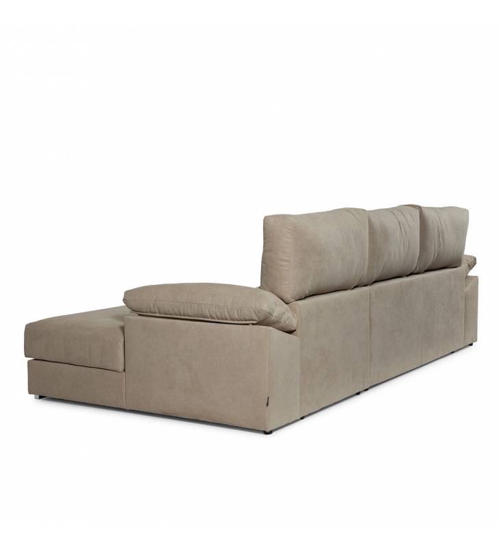 Sofá Chaise Longue Vegas Derecha Bronx Piedra TopMueble 5