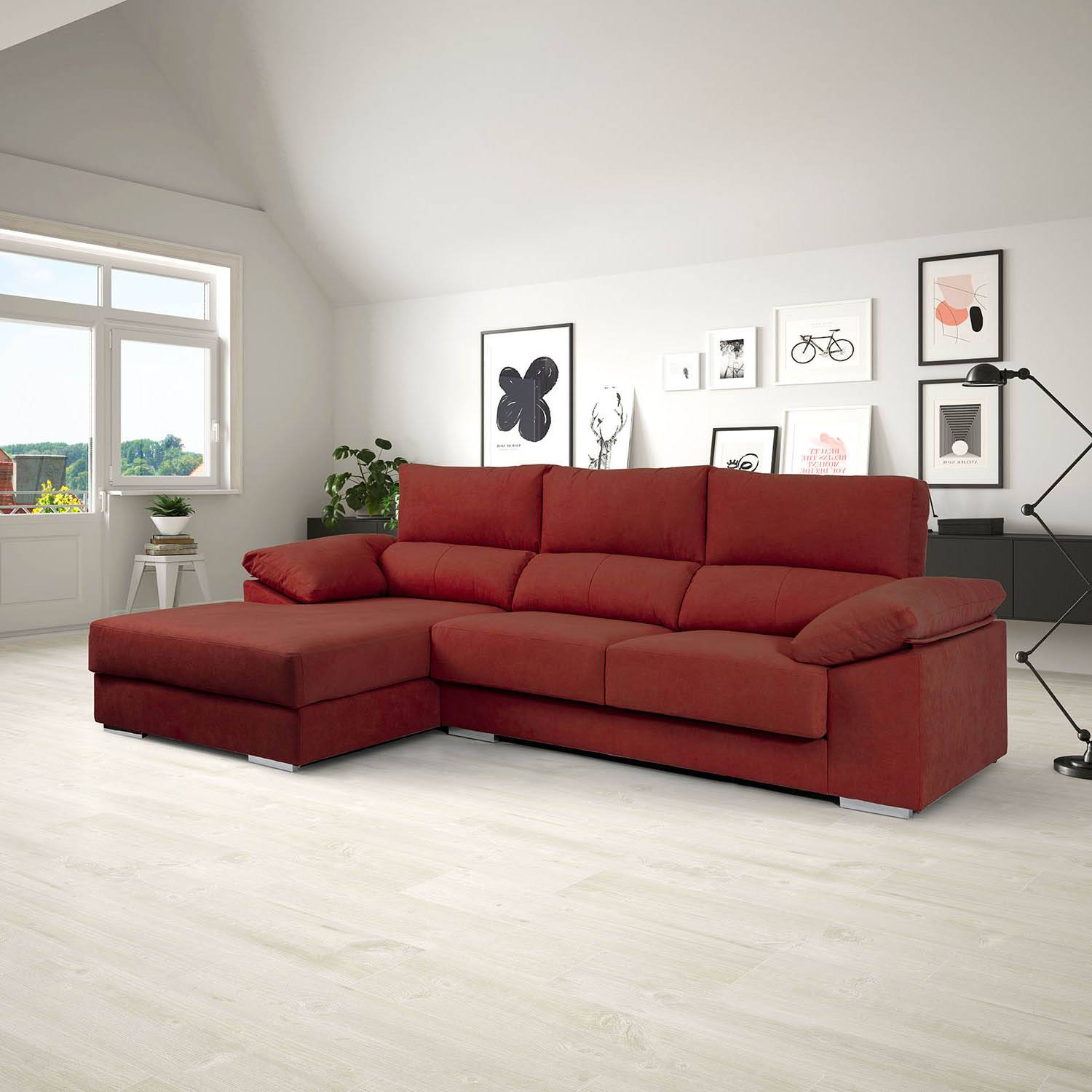 Sofá Chaise Longue Vegas Bronx Sofás baratos Topmueble