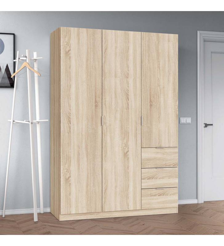 Armario Nilo 3 puertas 3 cajones Topmueble 5