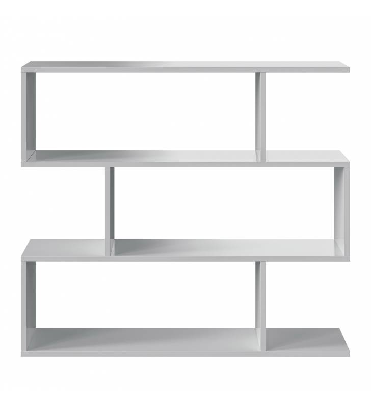 Estantería Alba 3H color Blanco/roble Topmueble 1