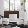 Mesita de noche Valeria Blanco brillo Topmueble 4