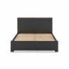 Cama con somier Gris Alaska Top Mueble 2