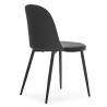 Silla Maseru pack de 4 negro Topmueble 4