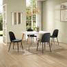 Silla Maseru pack de 4 negro Topmueble 5