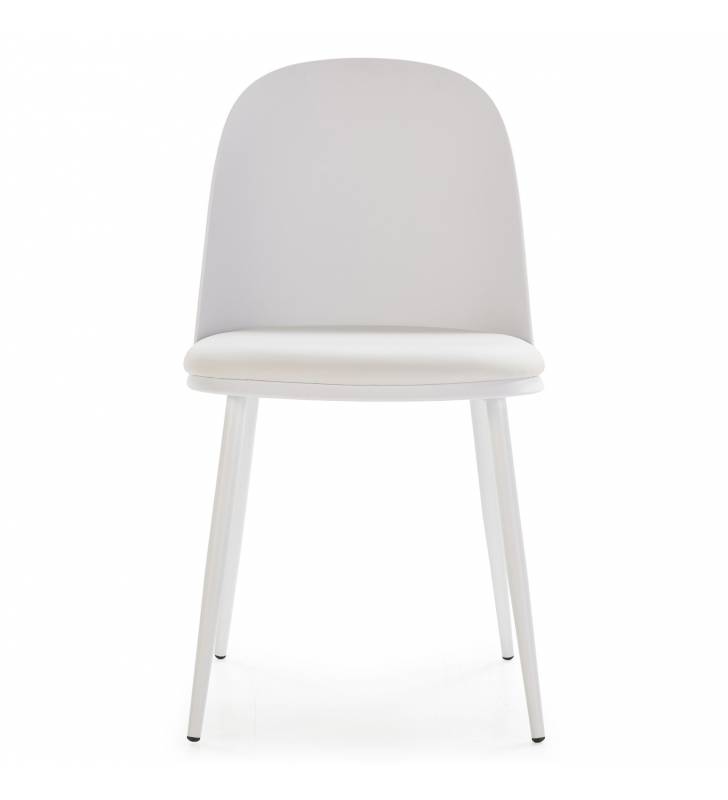 Silla Maseru pack de 4 blanco Topmueble 3