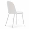 Silla Maseru pack de 4 blanco Topmueble 5