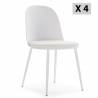 Silla Maseru pack de 4 blanco Topmueble 8