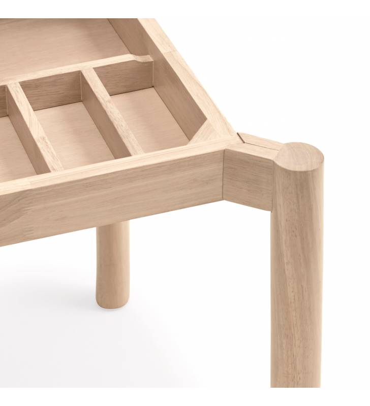 Escritorio Atlas Natural Claro/Negro Topmueble 7