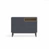 Comoda Corvo cajonera gris oscuro Topmueble  1