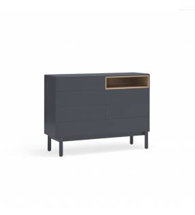 Comoda Corvo cajonera gris oscuro Topmueble 2