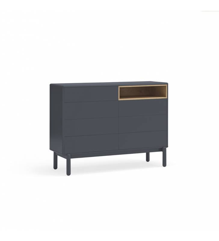 Comoda Corvo cajonera gris oscuro Topmueble 2