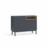 Comoda Corvo cajonera gris oscuro Topmueble 2