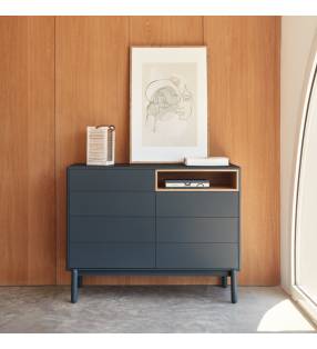 Comoda Corvo cajonera gris oscuro Topmueble 4