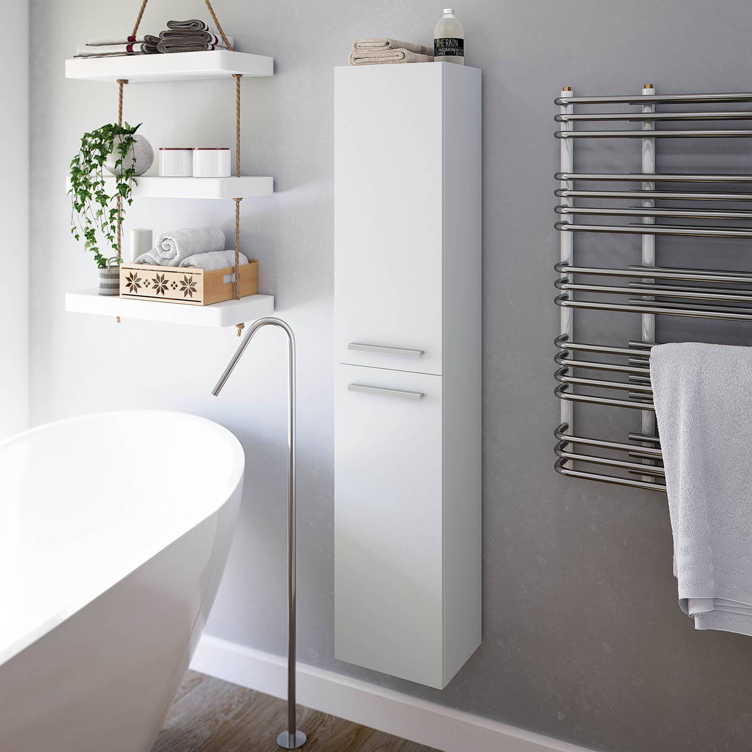 Razones para añadir un mueble auxiliar de baño de columna – Decora tu Hogar