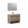 Mueble Baño Qatar 80cm 2p con espejo Topmueble 1