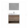 Mueble Baño Qatar 80cm 2p con espejo Topmueble 2