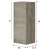 Columna de baño Deva 1p Alaska Topmueble 3