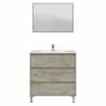 Mueble de Baño Deva 3c 80cm Alaska con espejo Topmueble 8