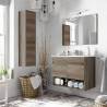 Mueble Baño Qatar 80cm 2p con espejo Topmueble 8