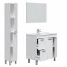 Mueble Baño Aroa color Blanco brillo con espejo Topmueble 2