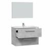 Pack Mueble de Baño Alena 2c Cemento/Blanco Topmueble 4