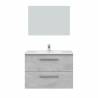 Pack Mueble de Baño Alena 2c Cemento/Blanco Topmueble 5