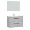 Pack Mueble de Baño Alena 2c Cemento/Blanco Topmueble 3