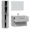 Pack Mueble de Baño Alena 2c color cemento Topmueble