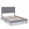 Cama tapizada Adriana color gris Topmueble 2
