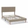 Cama Tapizada Sherezade color gris Topmueble 2