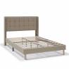 Cama Tapizada Eloise Beige Topmueble 1