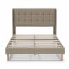 Cama Tapizada Eloise Beige Topmueble 2