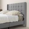 Cama Tapizada Eloise gris claro Topmueble 1