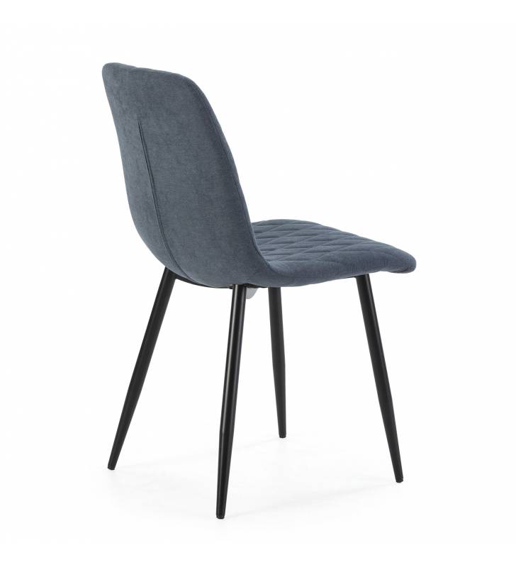 Pack 4 Sillas de Comedor Azul Alana Top Mueble 4