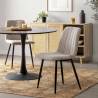 Silla de comedor Seren pack 4 uds. Color beige Topmueble 3