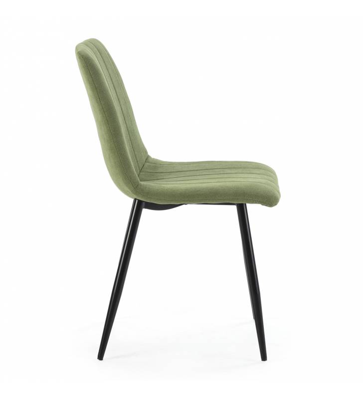 Silla de comedor Seren pack 4 uds. Color verde Topmueble 1