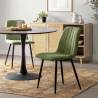 Silla de comedor Seren pack 4 uds. Color verde Topmueble 3