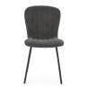 Pack 4 Sillas de Comedor Gris Oscuro Ragna Top Mueble 2
