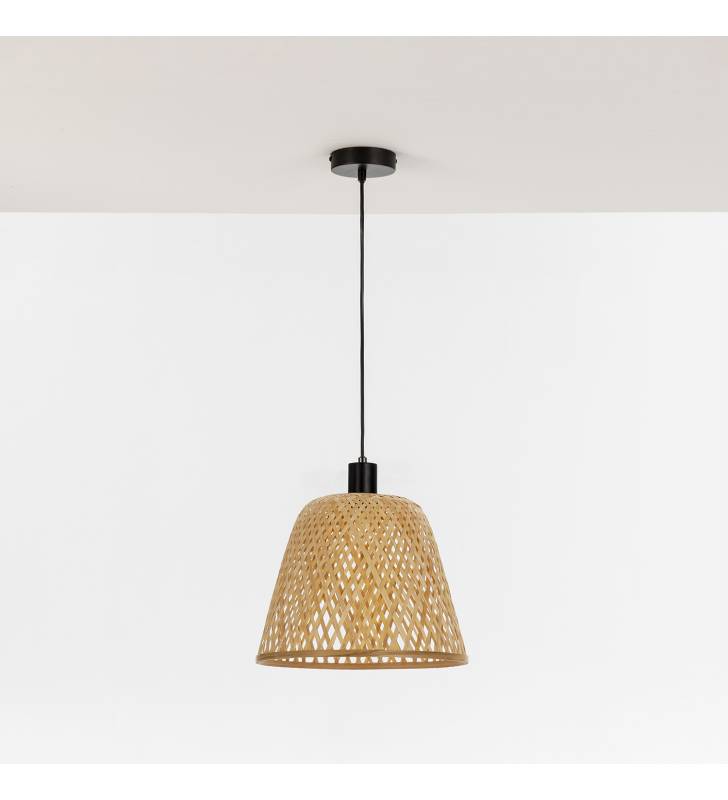 Lampara bambu techo Ragna 30 cm 1