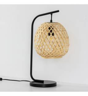 Lampara mesa bambu Sase Topmueble 1