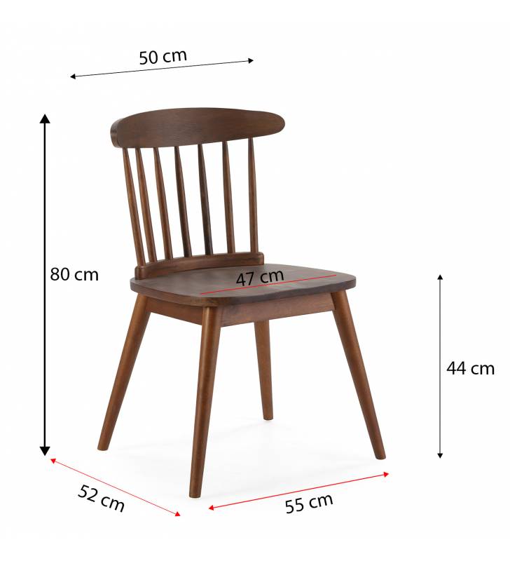 Silla de comedor Basilea pack de 2 Topmueble 12